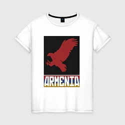 Женская футболка Орёл - Армения