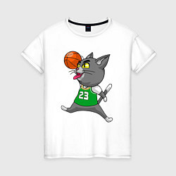 Женская футболка Jordan Cat