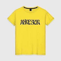 Женская футболка Maneskin