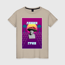Женская футболка Ленин - Ретрогриб