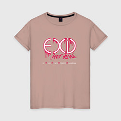 Женская футболка EXID Hot Pink