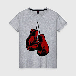 Женская футболка Боксерские перчатки