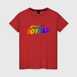 Женская футболка Rainbow Royale
