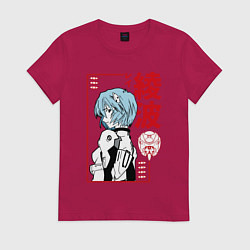 Женская футболка Рей Аянами EVA-00