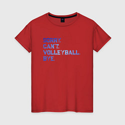 Женская футболка Volleyball
