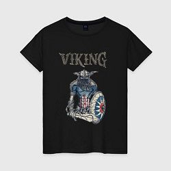 Женская футболка Викинг Viking Воин Z