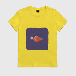 Женская футболка Удильщик