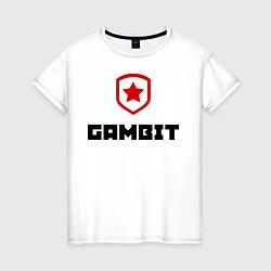 Женская футболка Gambit