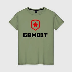 Женская футболка Gambit