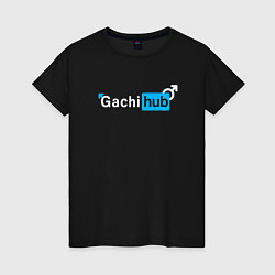 Женская футболка Gachi hub