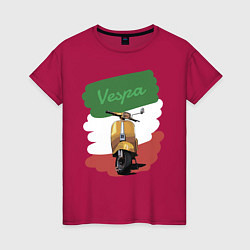 Женская футболка Vespa