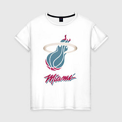 Женская футболка Miami Heat