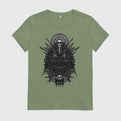 Женская футболка Hunt Showdown Костяной Доктор