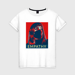 Женская футболка Empathy