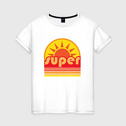 Женская футболка Super Sun