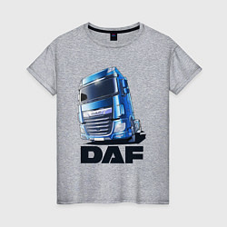 Женская футболка Daf Truck