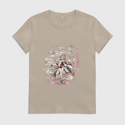 Женская футболка Яэ Мико в деле