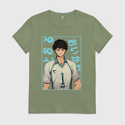 Женская футболка ТООРУ ОЙКАВА OIKAWA TORU