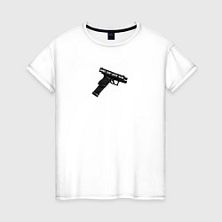 Женская футболка Glock-18