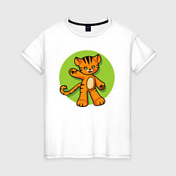 Женская футболка Hello Tiger