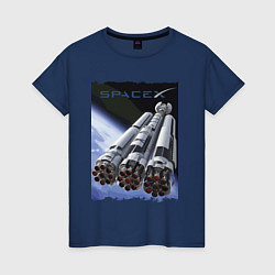 Женская футболка Экспедиция в космос