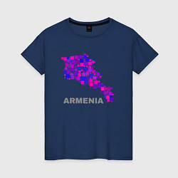 Женская футболка Армения Armenia