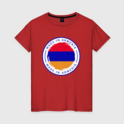 Женская футболка Сделано в Армении