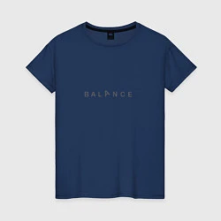 Женская футболка YogaBalance