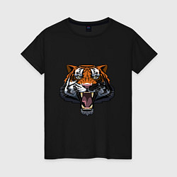 Женская футболка Scary Tiger