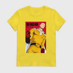 Женская футболка Сайтама Saitama Ванпанчмен