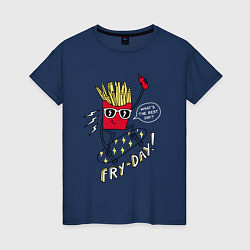 Женская футболка Fry-day