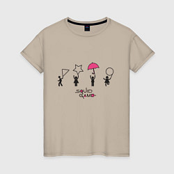 Женская футболка Сахарные Соты Squid Game