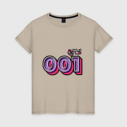 Женская футболка Игрок - 001