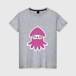 Женская футболка Squid Pink