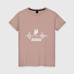 Женская футболка Пульс Дзюдо