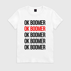 Женская футболка Ок старина