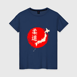 Женская футболка Дзюдо Япония