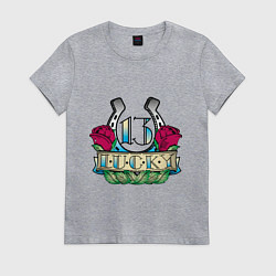 Женская футболка Lucky 13