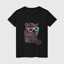 Женская футболка ТриД тигр