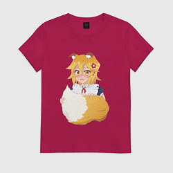 Женская футболка Сенко в костюме горничная