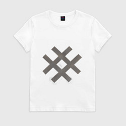 Женская футболка Орепей каменный