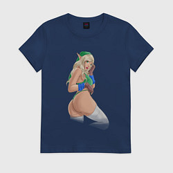 Женская футболка Link girl from Legen of Zelda