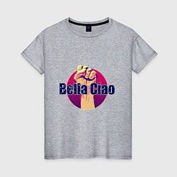 Женская футболка Bella Ciao Fist