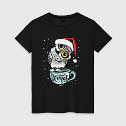 Женская футболка X-mas Owl