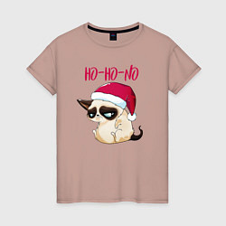 Женская футболка Ugly cat Ho-Ho-No