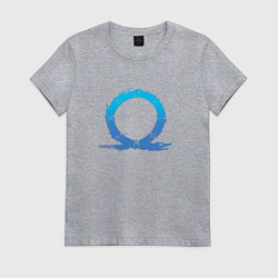 Женская футболка CBVDJK СИМВОЛ КРАТОСА, БОГ ВОЙНЫ