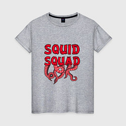 Женская футболка Squid Squad