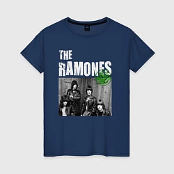 Женская футболка The Ramones Рамоунз