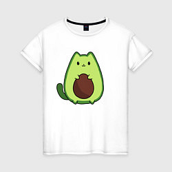 Женская футболка Avo cat o