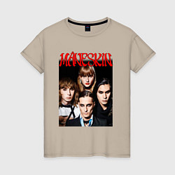 Женская футболка MANESKIN POSTER СОСТАВ